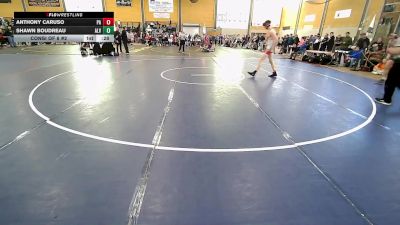 215 lbs Consi Of 8 #2 - Anthony Caruso, Pinkerton Academy vs Shawn Boudreau, Alvirne
