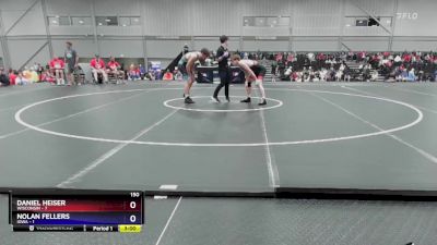 150 lbs Round 3 (8 Team) - Daniel Heiser, Wisconsin vs Nolan Fellers, Iowa