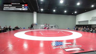 138 lbs Josiah Sims, Ohio Gray vs Dominic Cordero, Tennessee Greco