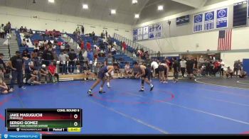138 lbs Cons. Round 6 - Sergio Gomez, Sunkist Kids Monster Garage vs Jake Masuguchi, Peninsula