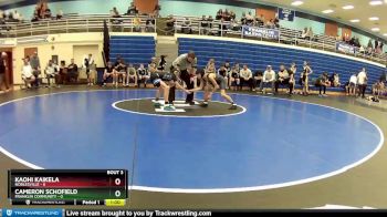 80 lbs Round 2 (4 Team) - Cameron Schofield, Franklin Community vs Kaohi Kaikela, Noblesville