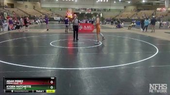 132 lbs 2nd Wrestleback (8 Team) - Toby Day, Anderson County vs Josh Huskey, Pigeon Forge