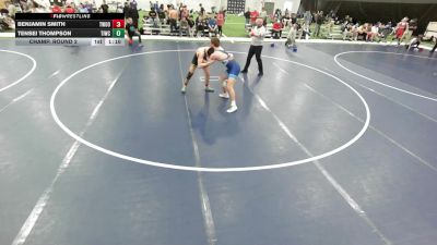Junior Boys - 150 lbs Champ. Round 2 - Benjamin Smith, Threestyle Wrestling Of Oklahoma vs Tensei Thompson, Team Idaho Wrestling Club