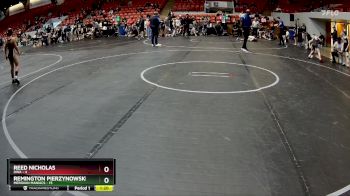 64 lbs Finals (2 Team) - Reed Nicholas, DWA vs Remington Pierzynowski, Meridian Maniacs