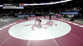 132 lbs 3rd Place Match - Caitlin Maragioglio, Bellport vs Alexa Doxey, Niagara Wheatfield