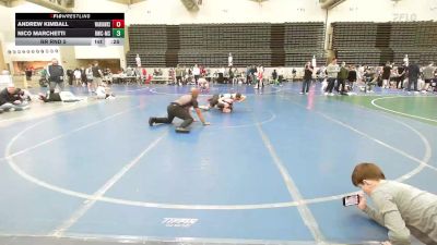 73 lbs Rr Rnd 5 - Billy Tracey, Warhawks Wrestling Black vs Michael Anello, Ruthless MS