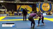 THAYNARA VICTORIA SOARES DA SILV vs DELIA MAY KOLANOWSKI 2022 World IBJJF Jiu-Jitsu No-Gi Championship