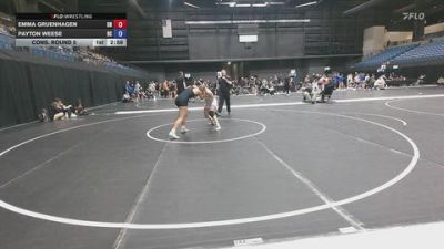 131 lbs Cons. Round 5 - Emma Gruenhagen, Unattached vs Payton Weese, Doane