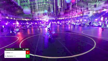 126 lbs Consi Of 16 #1 - Isaias Ortiz, Dominate WC vs Angelo Romero, Pirates