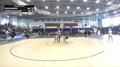 101 lbs Round 1 (3 Team) - Connor McAllister, Horseheads Sr HS vs Brian Mormon, Sachem North