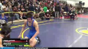 132 lbs Quarterfinal - Sean Solis, Fountain Valley vs Joseph Antonio, St. John Bosco