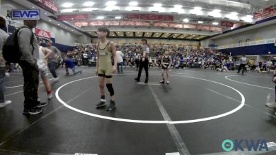 64 lbs Quarterfinal - Karson Atkinson, Husky Wrestling Club vs Cage Daugherty, D3 Wrestling Cluib