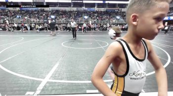 49 lbs Round Of 16 - Parker Thompson, King Select vs Maverick Sicka, Southern Illinois Bulldogs