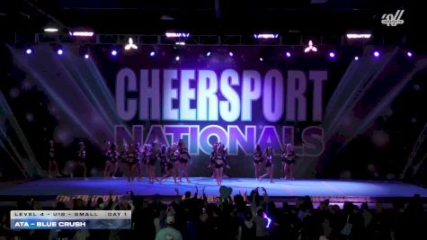 ATA - Blue Crush [2026 L4 - U18 - Small Day 1] 2026 CHEERSPORT National All Star Cheerleading Championship