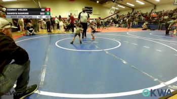 43 lbs Rr Rnd 4 - Conway Welden, Raw Wrestling Club vs Dawsyn Hawkins, Wagoner Takedown Club