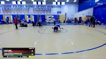 113 Gold Semifinal - Sebastian Gonzalez, Southwest Miami vs Liam Bee, Glynn Academy