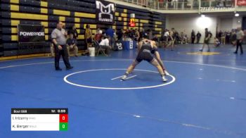 138 lbs Consolation - Ian Irizarry, Parkersburg South-WV vs Kaeden Berger, Reynolds