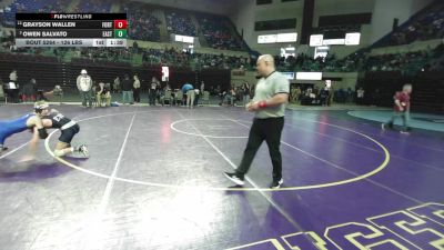 126 lbs Consi Of 8 #2 - Grayson Wallen, Fort Mill vs Owen Salvato, Eastside