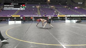 184 lbs Round 3 (6 Team) - Matthew Walsh, Harvard vs Brant Cracraft, Campbell