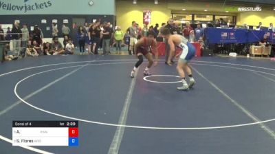 57 kg Consi Of 4 - Aaron Cashman, Pinnacle(MN) vs Sidney Flores, Air Force RTC