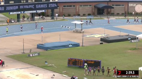 Youth Boys' 3k, Finals 1 - Age 17-18