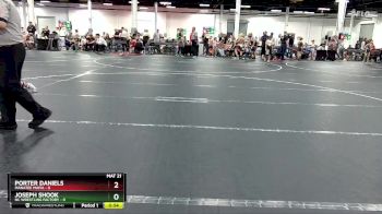 110 lbs Round 1 - Porter Daniels, Manatee Mafia vs Joseph Shook, NC Wrestling Factory