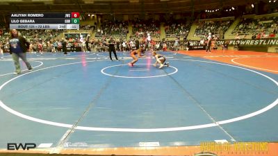 78 lbs 5th Place - Nyla Rhodes, Nebraska Boyz vs Savina Burgo, Commandos Wrestling Academy