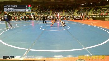 78 lbs 5th Place - Nyla Rhodes, Nebraska Boyz vs Savina Burgo, Commandos Wrestling Academy
