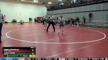 Round 1 - Hope Chiattello, Cedar Falls vs Emma Evens, Osage