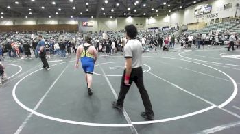 Rr Rnd 2 - Kruz Sells, 1 On 1 Fight Academy vs Aryn Freitas, Cloverdale Wresting Club