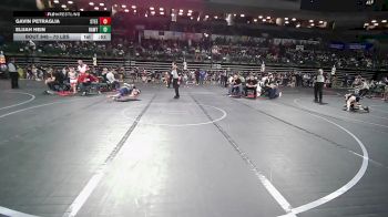 70 lbs Round Of 16 - Gavin Petraglia, Steel Valley Renegades vs Elijah Hein, Hawthorne