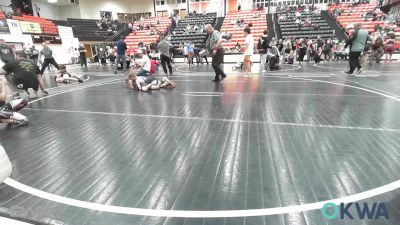 58 lbs Consi Of 4 - Gatlen Ruminer, Sallisaw Takedown Club 2 vs Jacob Wardlow, Heat