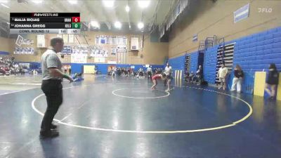 105lbs Cons. Round 10 - Johanna Gregg, Kelso (Girls) vs Malia Riojas, Granger (Girls)