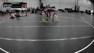 132 lbs Round 3 (4 Team) - Owen Clark, Palm City Thundercats vs MJ Gorrell, Sub-Zero GT