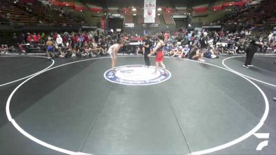 150 lbs Mitchell Patak, SAWA - Sacramento Area Wrestling Association vs Jacob Livermore, MDWA - Mount Diablo Wrestling Association