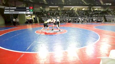 190 lbs Consolation - Covey Barber, Roundtree Wrestling Academy vs Isaac Jones, Gilmer Bobcat Wrestling