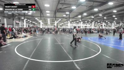 46 lbs Consolation - Truett Dickey, McKinleyville vs Edward De La Torre, Desert Dogs WC