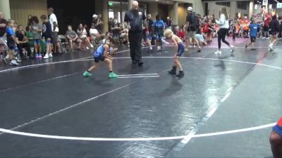 45 lbs Round 5 (6 Team) - Connor Ishuin, NC National Team Gold vs Nicholas Steiner, RWA