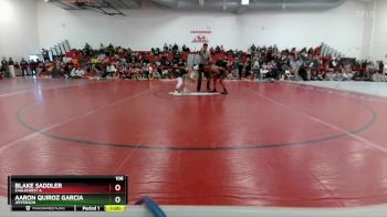 106 lbs Cons. Round 4 - Aaron Quiroz Garcia, Jefferson vs Blake Saddler, Eaglecrest A