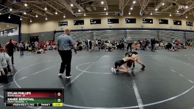 96 lbs Round 1 (4 Team) - Dylan Phillips, Rough House vs Xavier Bernthal, Legacy Dragons