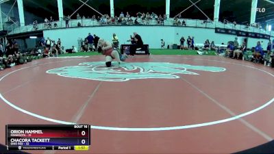 235 lbs Placement Matches (8 Team) - Orion Hammel, Minnesota vs Chacora Tackett, Ohio Red