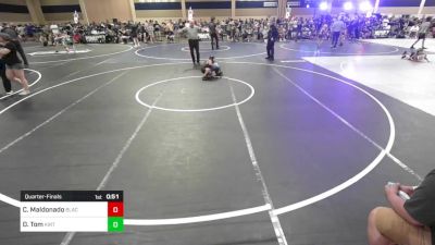 Quarterfinal - Coy Maldonado, Blackcat WC vs Daniel Tom, Kirtland