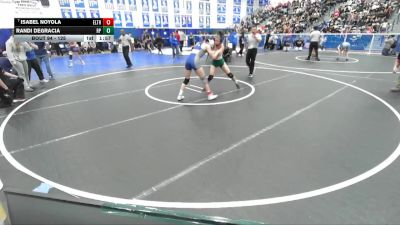 125 lbs Champ. Round 2 - Isabel Noyola, El Toro vs Randi DeGracia, Riverside Poly