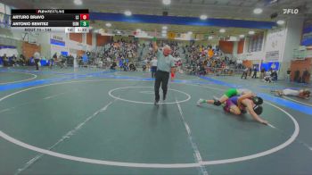 144 lbs Champ. Round 1 - Antonio Benitez, Eisenhower vs Arturo Bravo, La Sierra