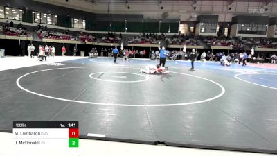 138 lbs Round Of 32 - Matthew Lombardo, Calvert Hall vs Jack McDonald, Liberty Christian School