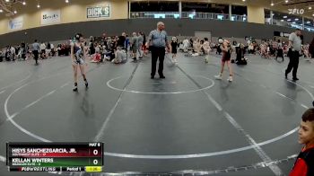 64 lbs Round 2 - Hisys SanchezGarcia, Jr., SouthWest Elite vs Kellan Winters, Brawler Elite