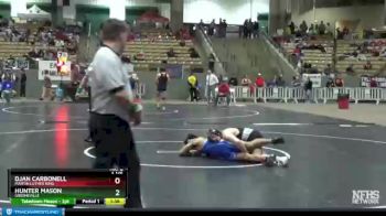 A 145 lbs Quarterfinal - Hunter Mason, Greeneville vs Djan Carbonell, Martin Luther King