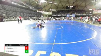 2A 132 lbs Cons. Round 1 - Jordan Jopson, Anacortes vs Evan McDougle, Pullman