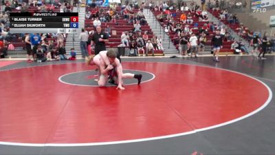 190 lbs Semifinal - Blaise Turner, East Idaho Elite Wrestling Club vs Elijah Dilworth, Team Idaho Wrestling Club