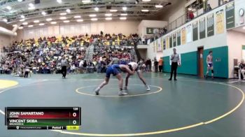 126 lbs Champ. Round 2 - John Samartano, REVERE vs Vincent Skiba, BRUNSWICK